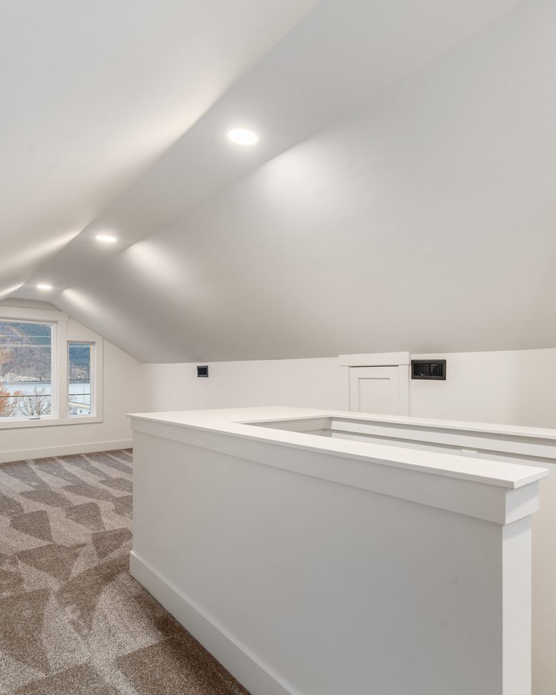 The same house: the upstairs, after the work